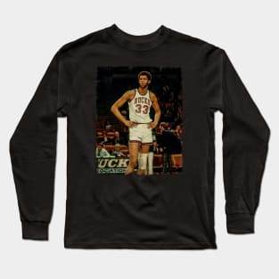 Kareem Abdul Jabbar in Bucks Long Sleeve T-Shirt